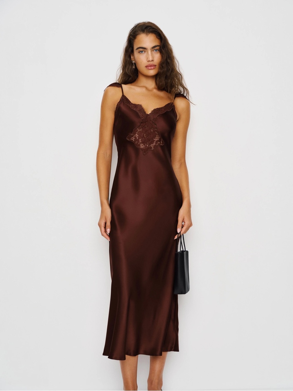 Reformation Serafina Silk Dress NWT